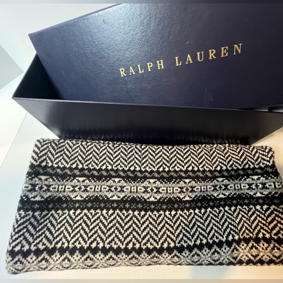 Lauren Ralph Lauren Cashmere Blend Fair Isle Knit Midi Skirt - Picture 11 of 16